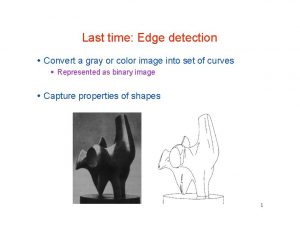 Corner detection