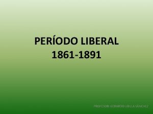 Leyes liberales