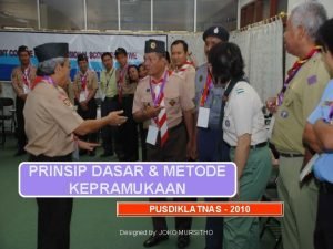 Dasar filsafat metode pendidikan kepanduan