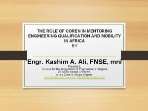 Coren certification