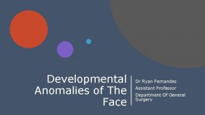 Classification cleft lip and palate