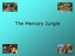 Memory jungle