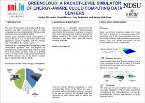 Green cloud simulator