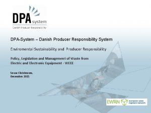 Dpa system denmark