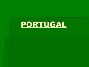Gospodarstvo portugala
