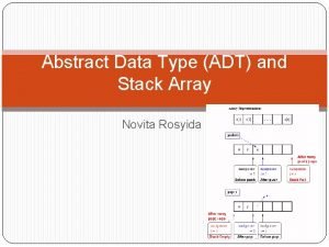 Array adt Array adt