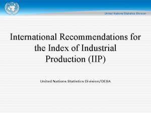 Index of industrial production formula Index of industrial production formula