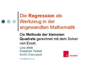 Sinusregression