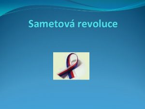 Sametov revoluce elezn opona rozdlen svt Nadje nejen