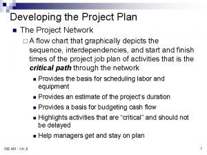 Development of project network