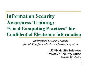 Uc cyber security awareness training answers