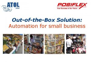 OutoftheBox Solution Automation for small business OutoftheBox Solution