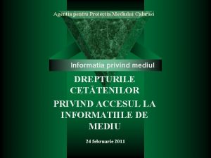 Ce este informatia Ce este informatia