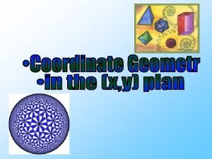 Coordinate geometry formula