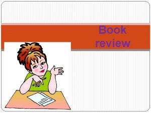 Write a review of book you have recently read