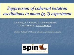 Suppression of coherent betatron oscillations in muon g2