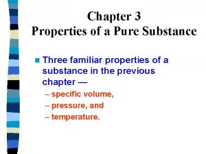 Pure substance examples