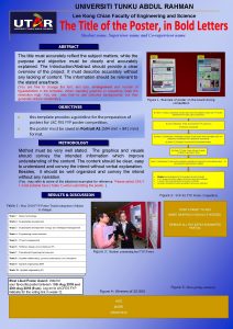 Lee kong chian faculty of engineering and science Lee kong chian faculty of engineering and science