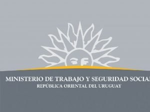 Ministerio de Trabajo y Seguridad Social Abril 2012