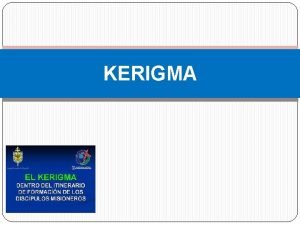 KERIGMA VIDEO OBJETIVOS DE LA MISIN AEIOU ACERCAMIENTO