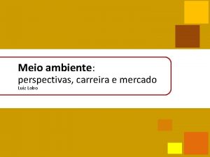 Meio ambiente perspectivas carreira e mercado Luiz Lobo