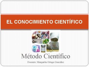 Elemento del metodo cientifico Elemento del metodo cientifico