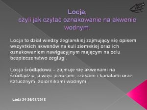 Znaki locja