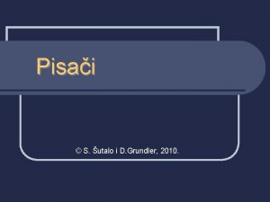 Pisai S utalo i D Grundler 2010 Pisai