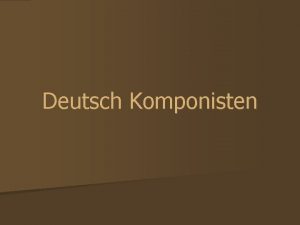 Deutsch Komponisten Johann Sebastian Bach deutsch Johann Sebastian