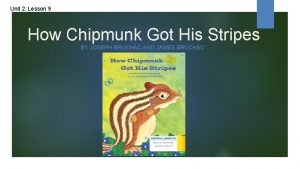 How chipmunk got his stripes comprehension questions