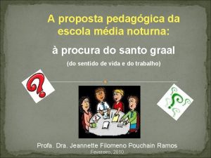 A proposta pedaggica da escola mdia noturna procura