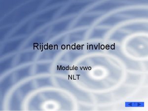 Nlt rijden onder invloed Nlt rijden onder invloed