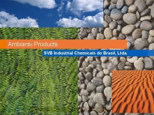 Ambiant Products SVB Industrial Chemicals do Brasil Ltda