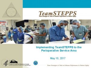 May Team STEPPS Monthly Webinar Implementing Team STEPPS