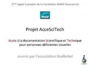 5me appel projets de la Fondation MAAF Assurances