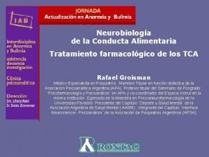 I A B Neurobiologa de la Conducta Alimentaria