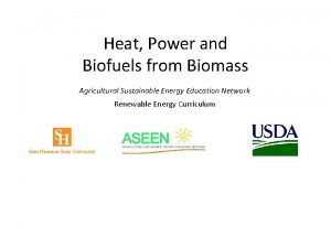 Disadvantage of biofuels