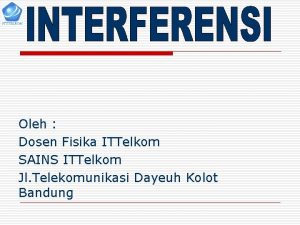 Interferensi lapisan tipis