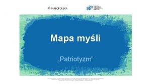 Mapa myli Patriotyzm 1 Co to jest patriotyzm