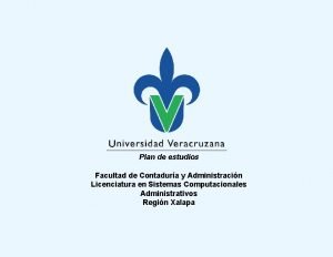 Plan de estudios Facultad de Contadura y Administracin