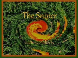 The sniper short story climax