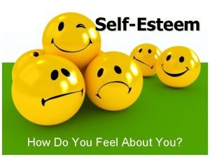 Self esteem definition