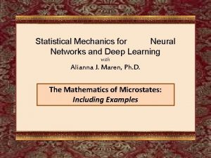 Statistical mechanics of deep learning