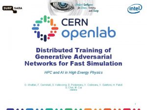 Distributed Training of Generative Adversarial Networks for Fast