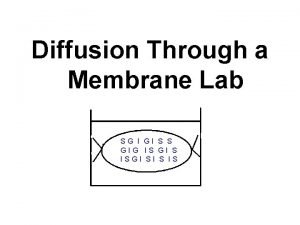 Sg diffusion