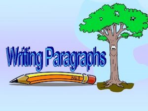 What is a Paragraph A paragraph is a