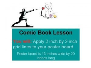 Comic Book Lesson You will Apply 2 inch