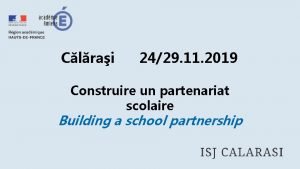 Clrai 2429 11 201 9 Construire un partenariat