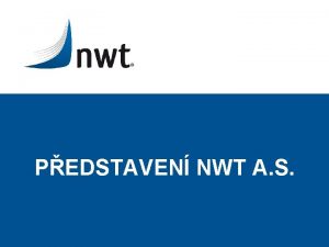 PEDSTAVEN NWT A S Pedstaven NWT a s