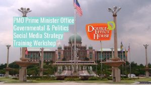 PMO Prime Minister Office Governmental Politics Social Media